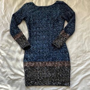 Dress the Population Sequin Dress Made in USA!